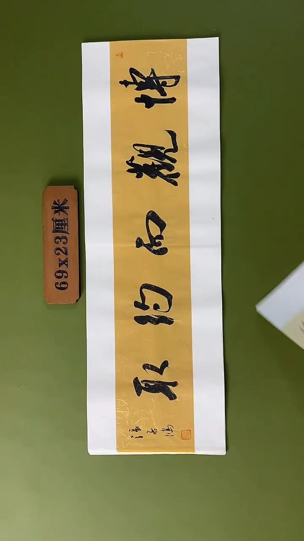 书法书法 张若鸿 尺寸69cm*23cm