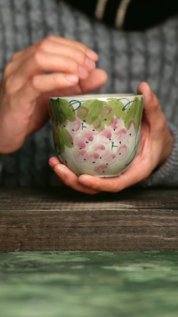 【闪购商品】青诗集手工手绘瓷器