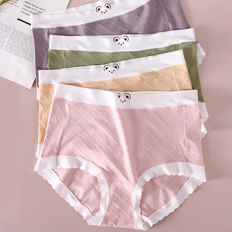 【工厂清货撤柜】棉质高腰女士内裤大码加肥裸感舒适200斤胖mm