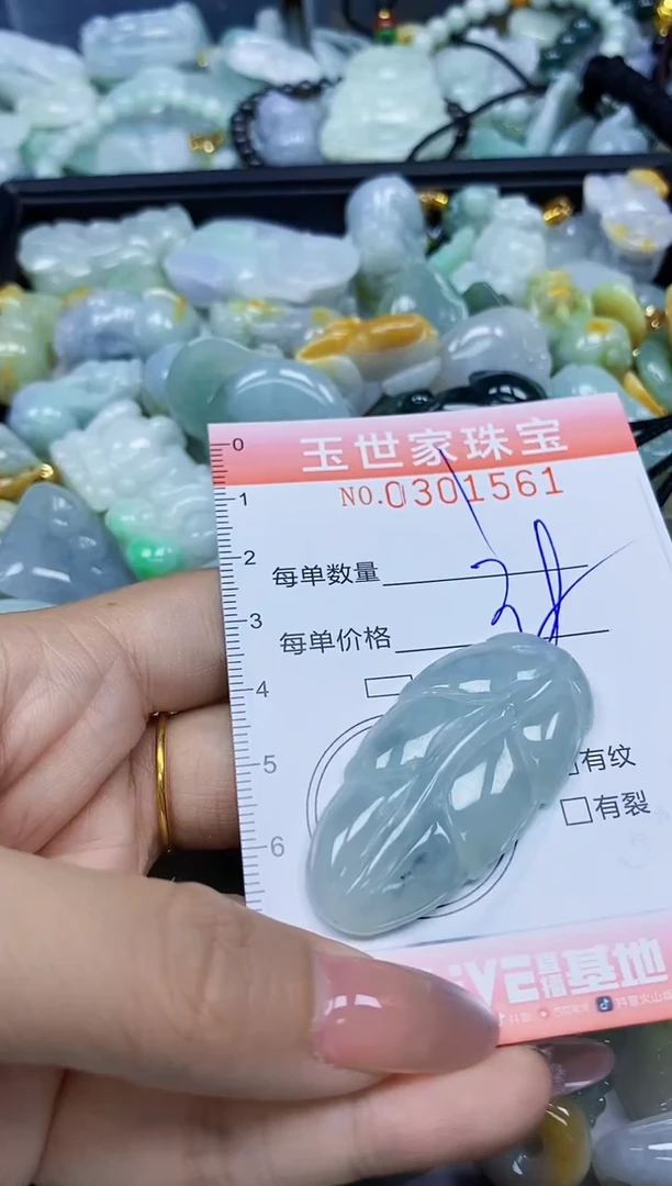 翡翠未镶嵌颈饰闪购0301561