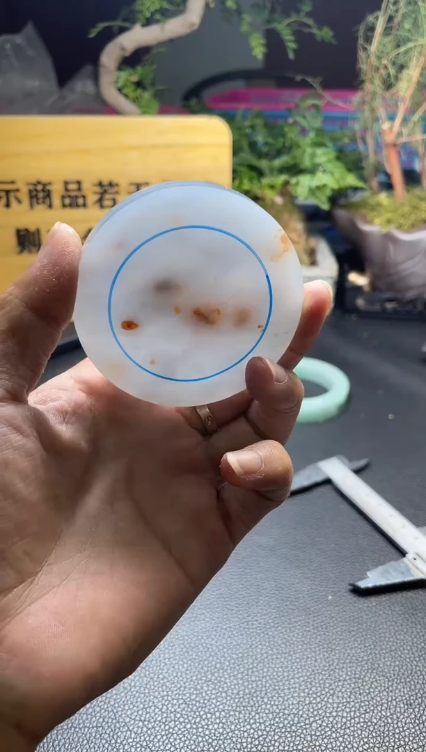 定制翡翠手镯未镶嵌人***得发一件