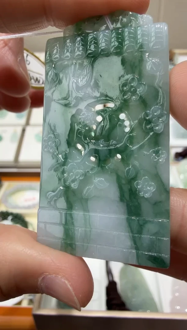 未镶嵌挂件翡翠A货翡翠多样性孤品