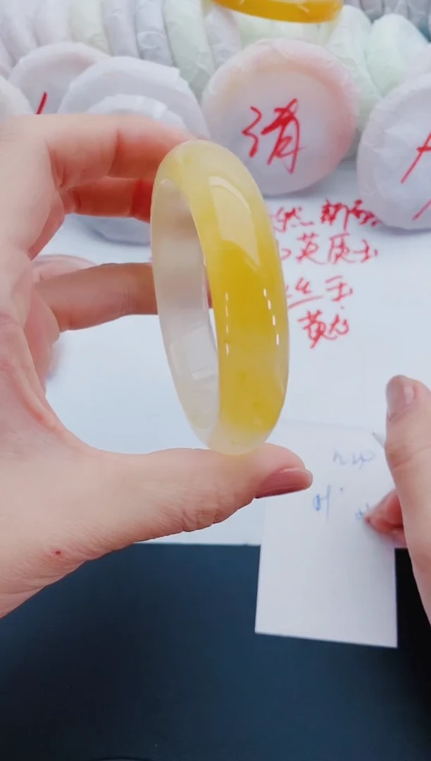 未镶嵌手镯石英质玉N30-58-59