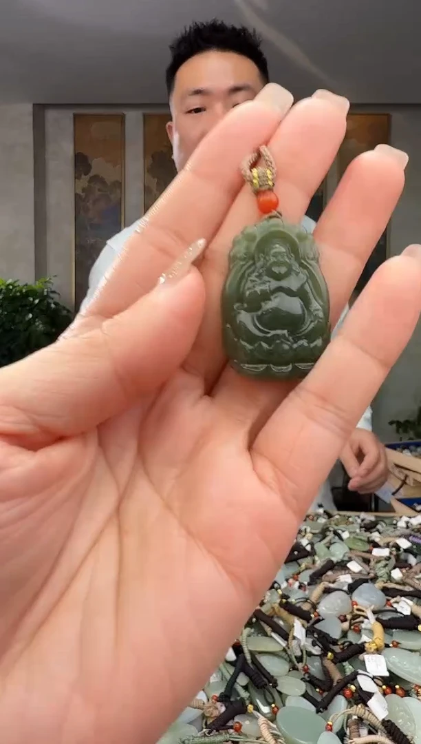 颈饰未镶嵌和田玉拍一发一多样性发货