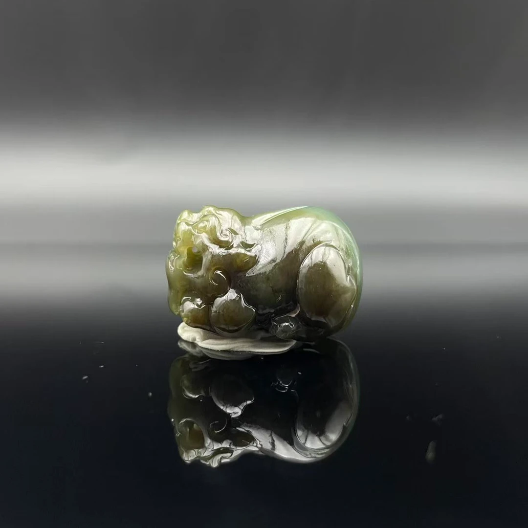 和田玉且末貔貅吊坠1009