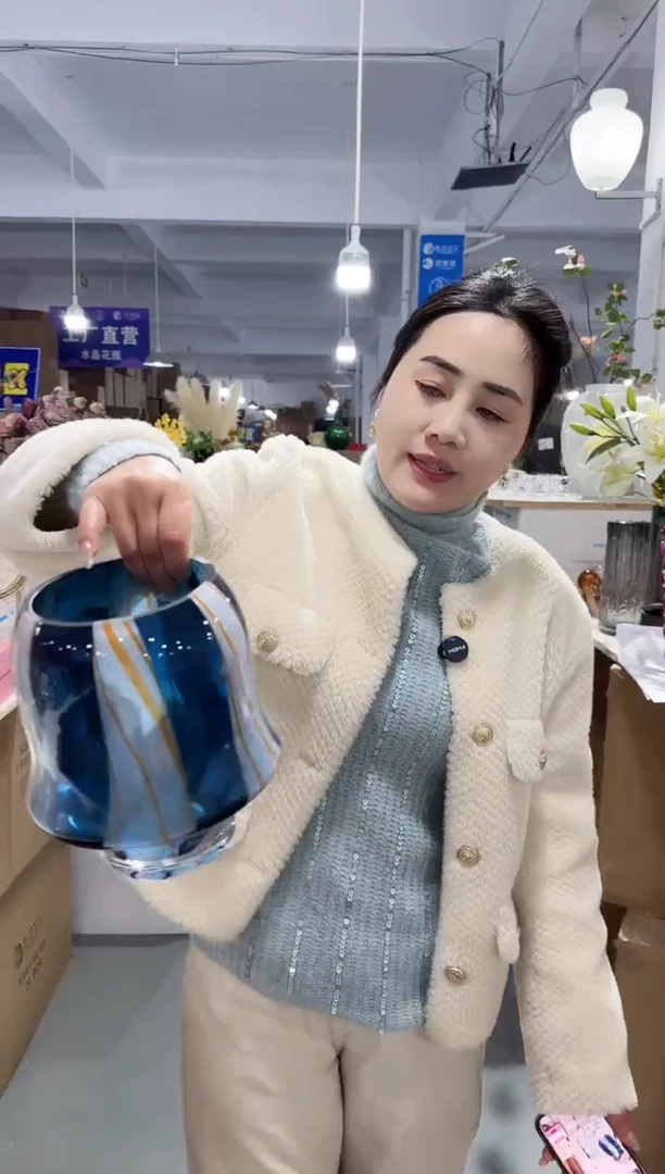 【闪购商品】玻璃安琪花瓶厂微瑕-YPEO5