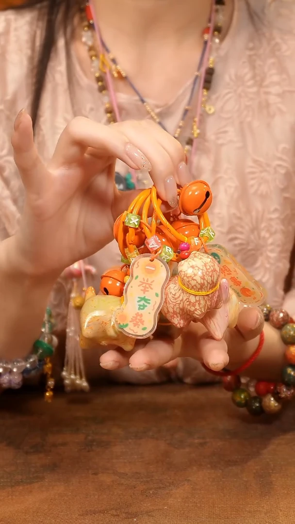 6宴禾堂漆猫挂件（多样性发一件）38