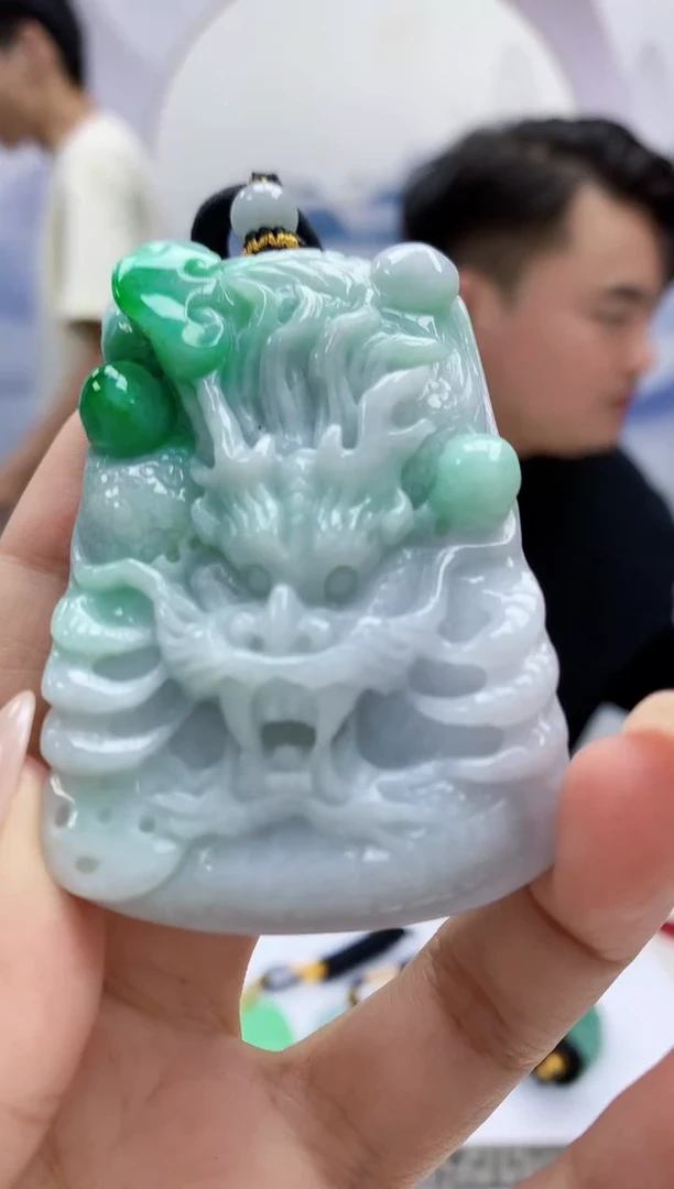 未镶嵌定制翡翠5060xx-毛货挂件24