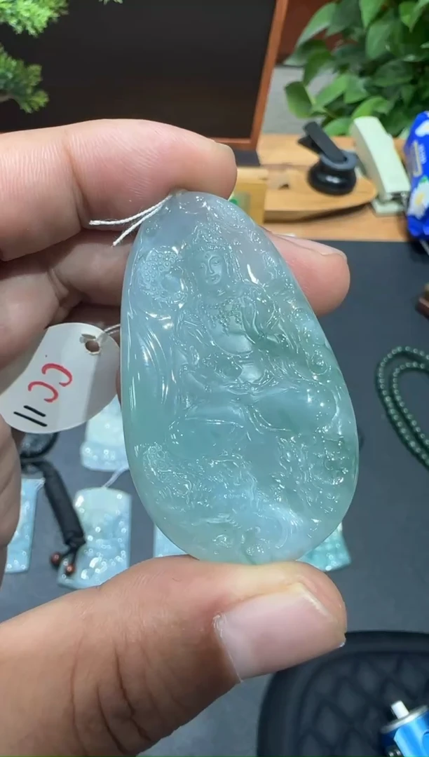 未镶嵌挂件翡翠A货翡翠多样性孤品