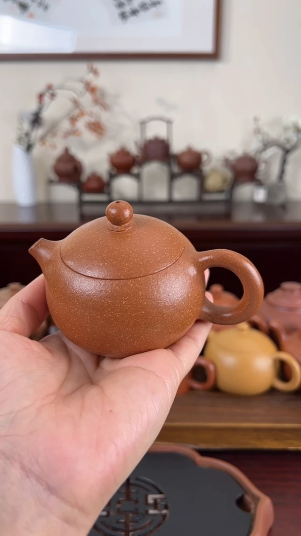 【闪购商品】紫砂茶壶黄降坡西施壶130CC