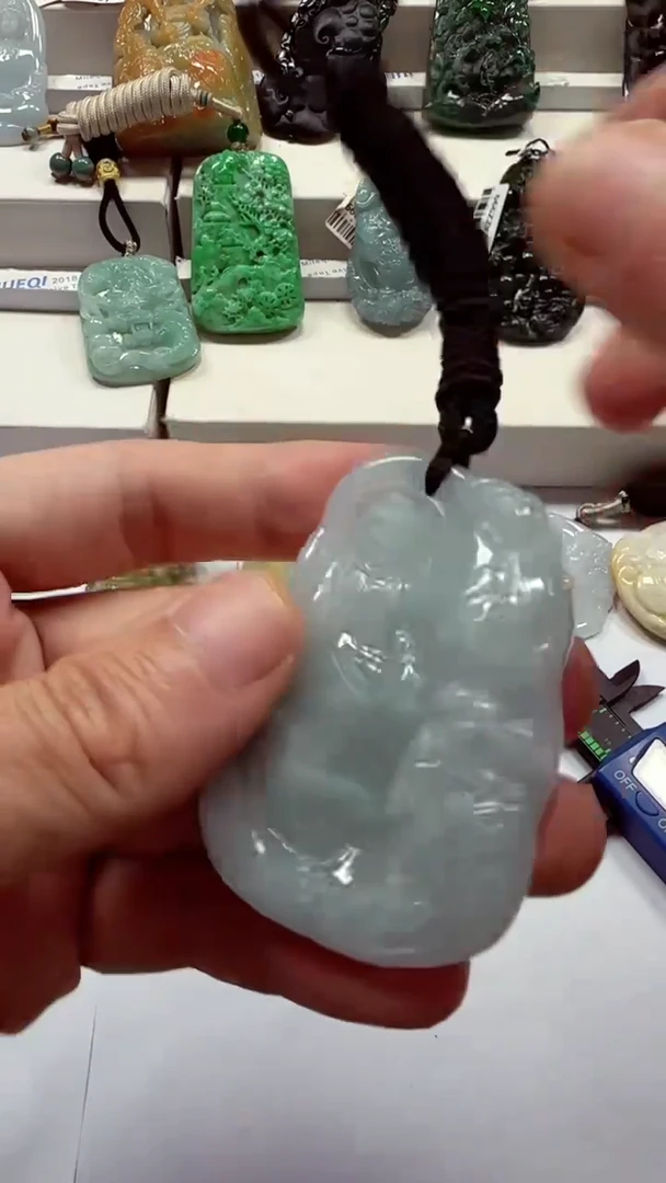 翡翠未镶嵌吊坠(不含链)天然缅甸A货翡翠