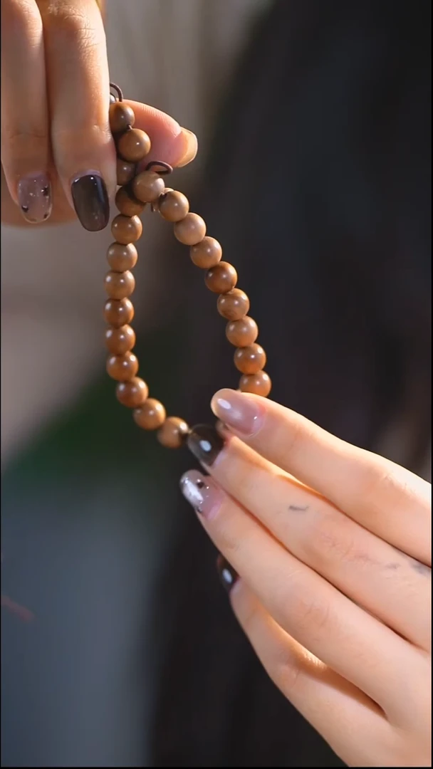 檀香木手串/手链老山08单圈