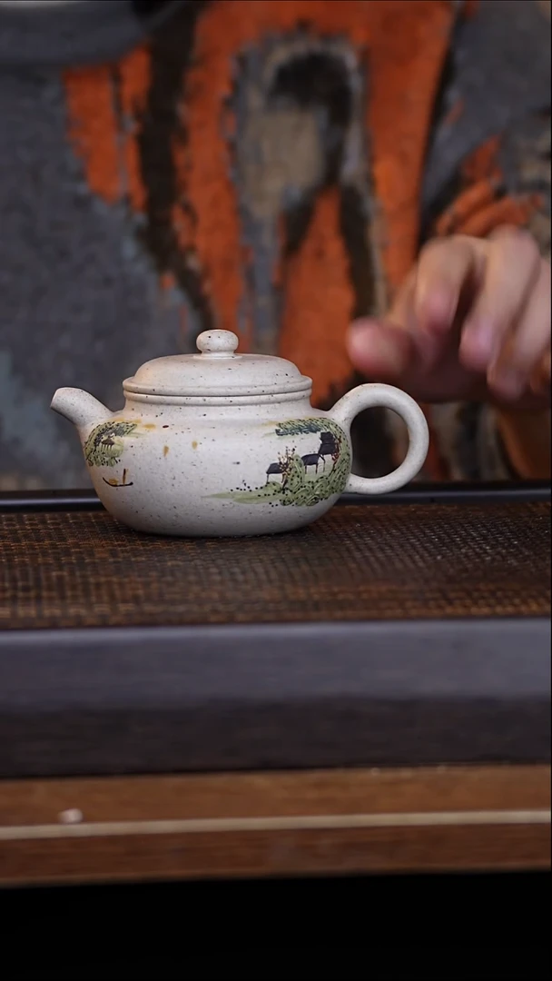 茶壶紫砂宜兴手工原矿紫砂壶001