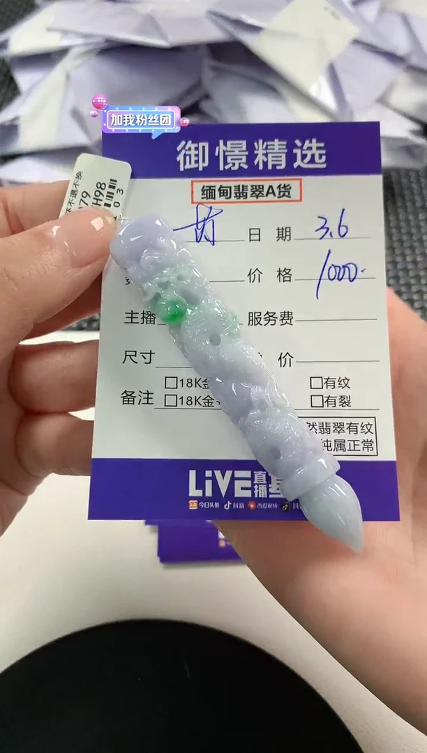 【闪购商品】翡翠颈饰未镶嵌25