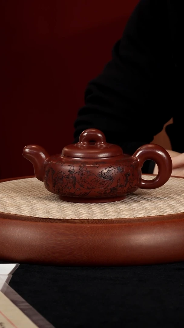 【k058】井栏宜兴紫砂JY