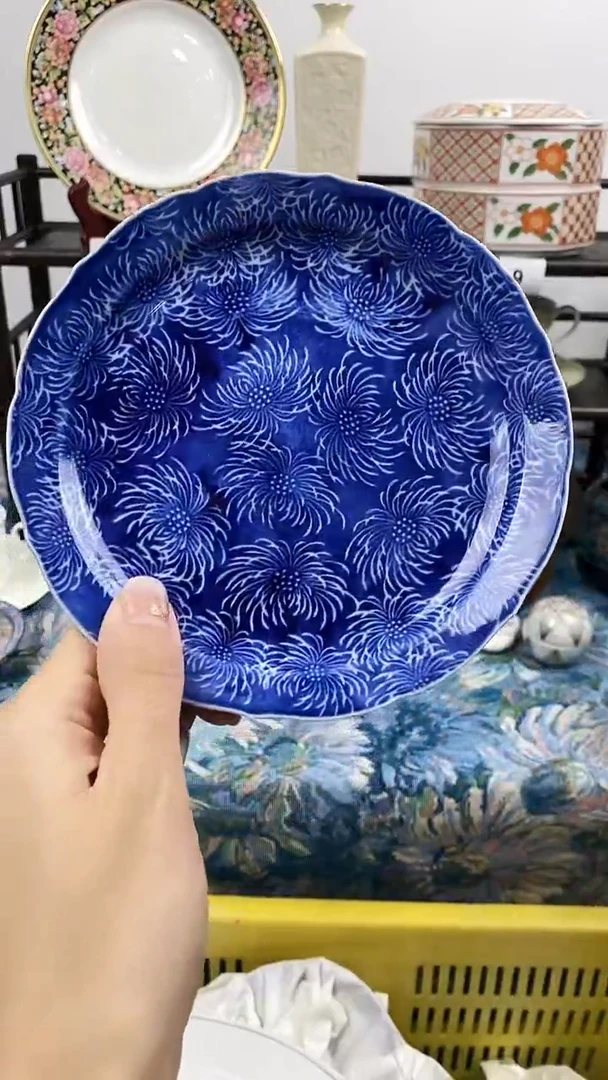 瓷片全品深川制碟子
