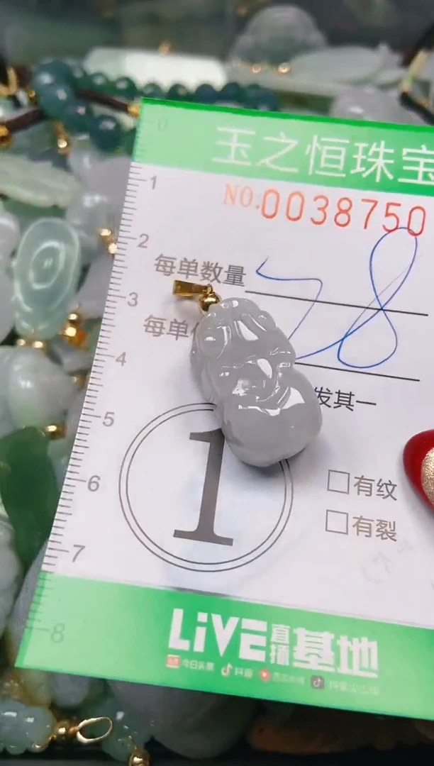【闪购商品】翡翠颈饰未镶嵌闪购0038750