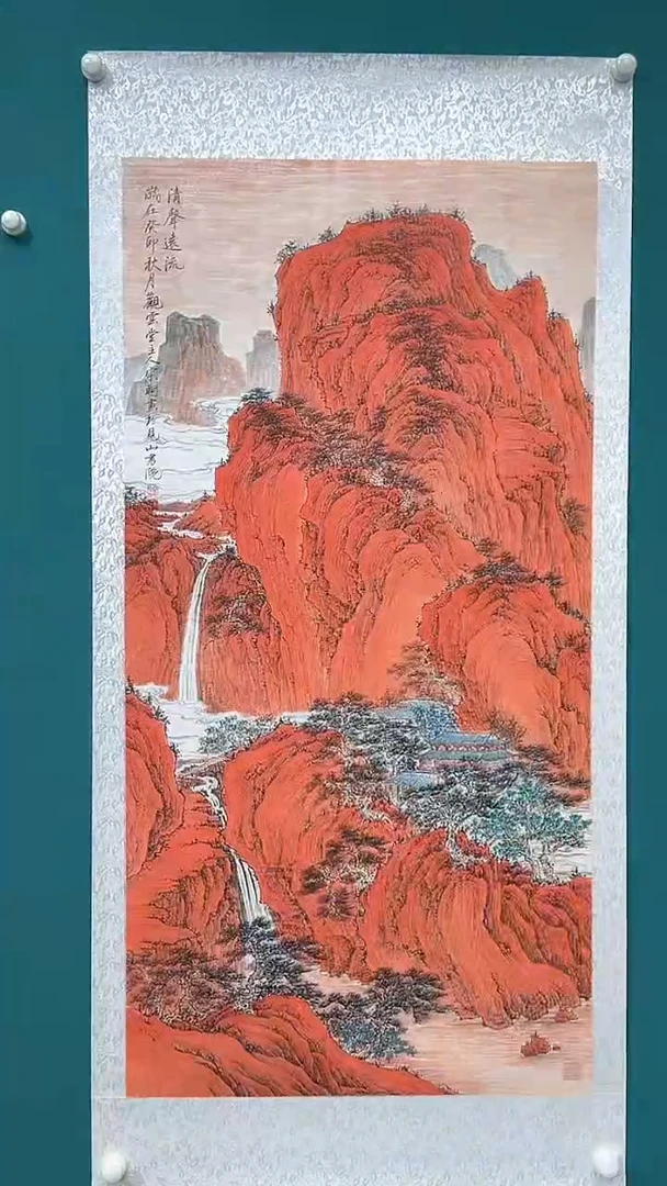 国画宋轲-8平尺-国画作品-青绿-6
