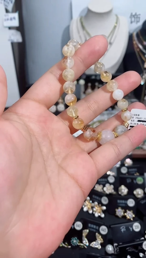 铜合金无925银手链7015