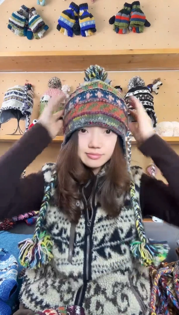 羊毛百分百纯手工长辫子