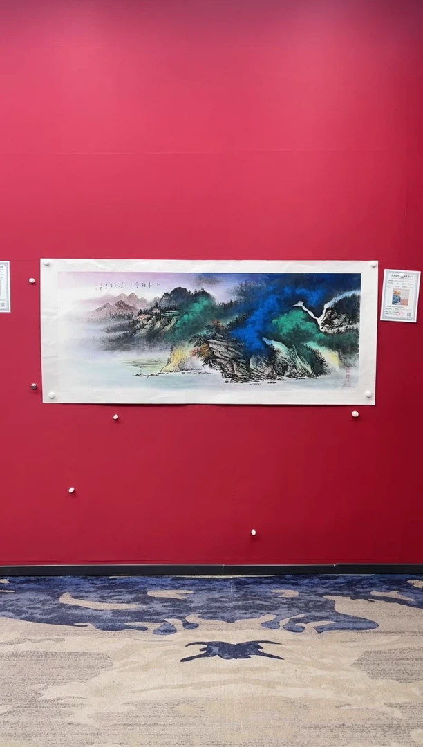 【闪购商品】国画吴-小六尺山水/无框W