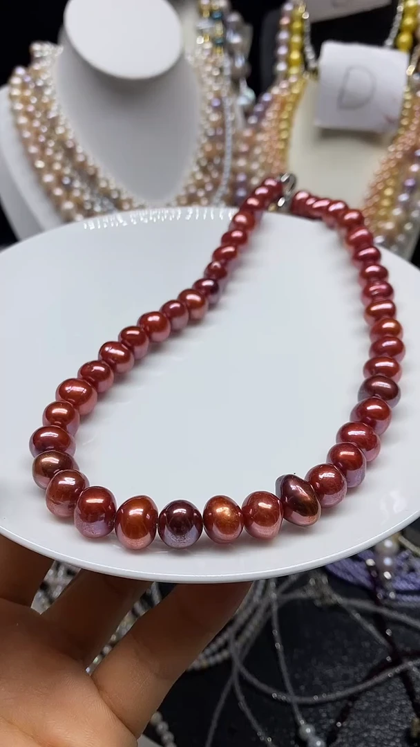 淡水珍珠未镶嵌颈饰多人