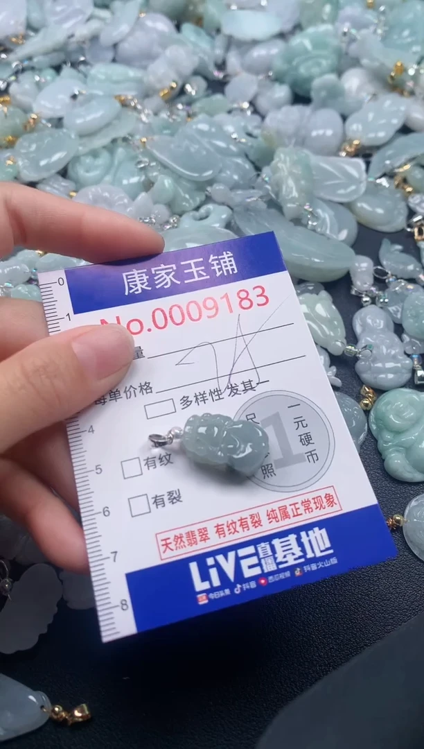 颈饰未镶嵌翡翠9183