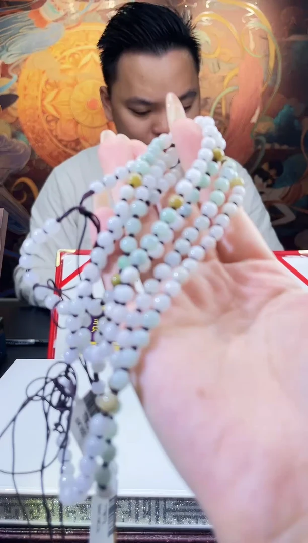 翡翠未镶嵌颈饰多样性发其一33