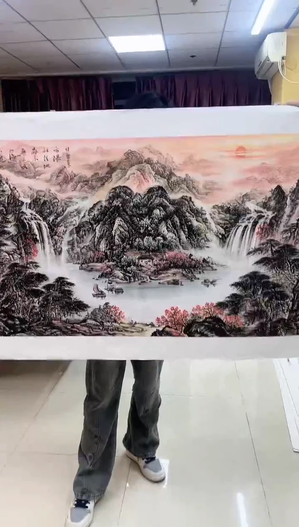 国画九霄甄选国画作品x3
