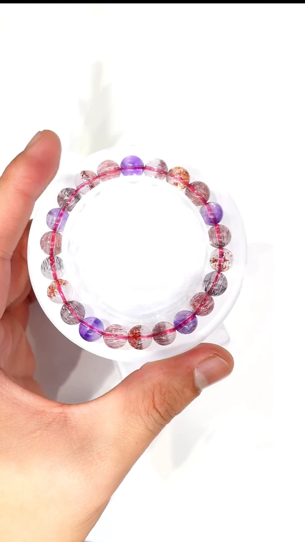 未镶嵌手链水晶超七手链