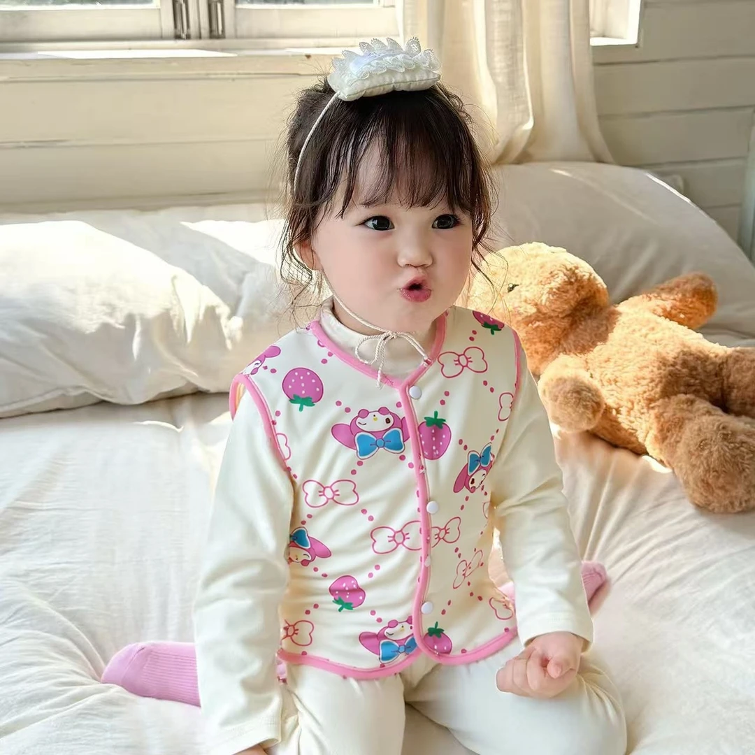 校服神器儿童加厚小马甲内胆夹棉男童女童内搭保暖宝宝棉马甲