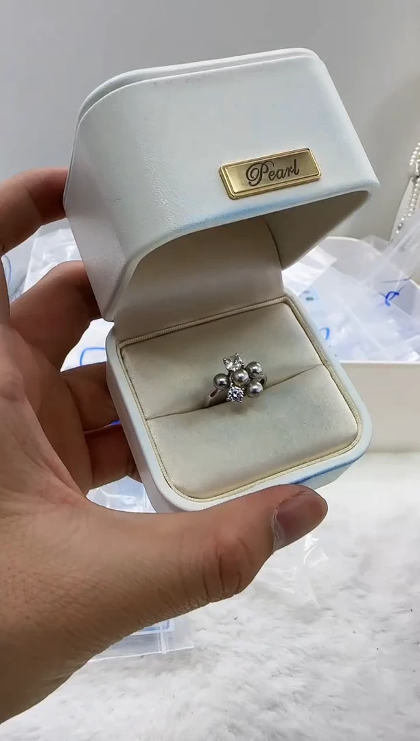 【闪购商品】海水珍珠DA银S925镶嵌c1145 珍珠