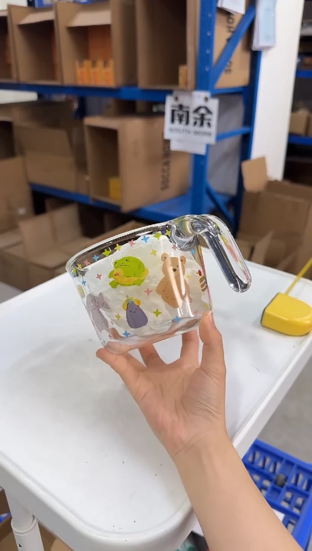 瓷片动物派对量杯500ml
