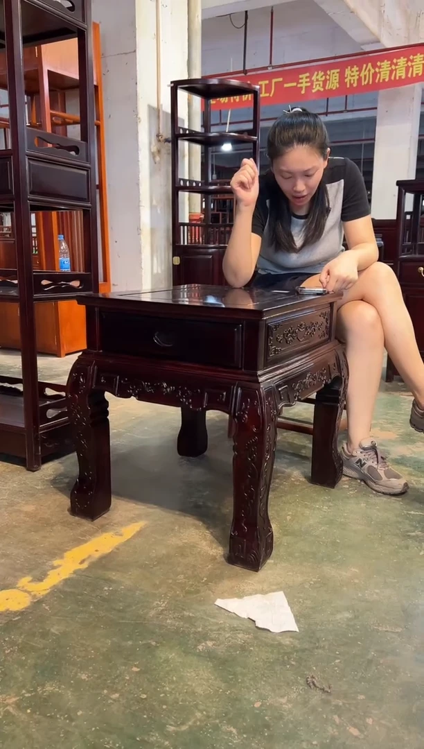 黑酸枝木类成套家具J09