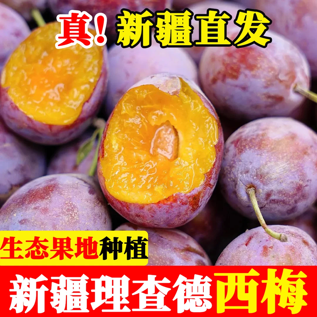 【果王】新疆理查德西梅法兰甜梅当季新鲜应季水果(卫2)