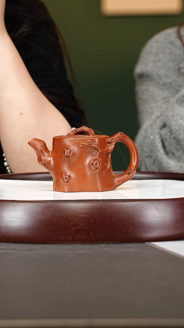 茶壶紫砂经*茶壶紫砂15QYJ隐竹 老清水200cc