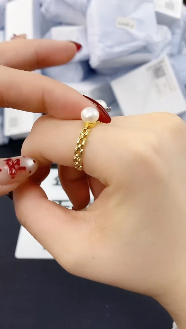 未镶嵌耳饰淡水珍珠JZ1023