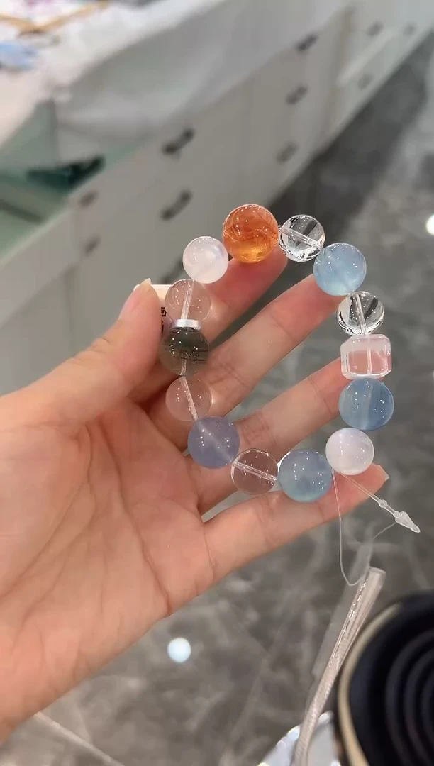 未镶嵌手串水晶手串