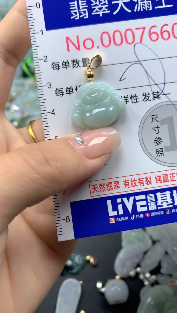 颈饰未镶嵌翡翠7660