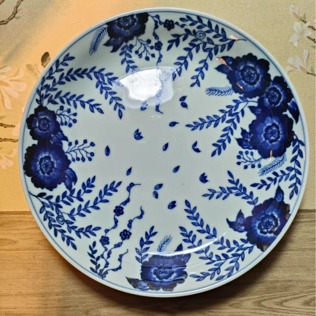 玥之古藏花团锦簇壶承