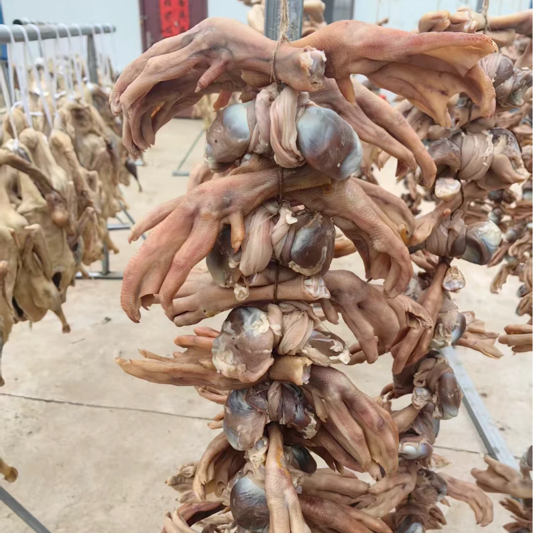 正宗皖西大白鹅咸鹅手工腌制晾晒食草老鹅胗爪