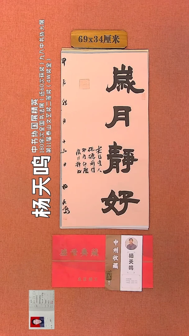 【闪购商品】书法9        杨天鸣书法作品