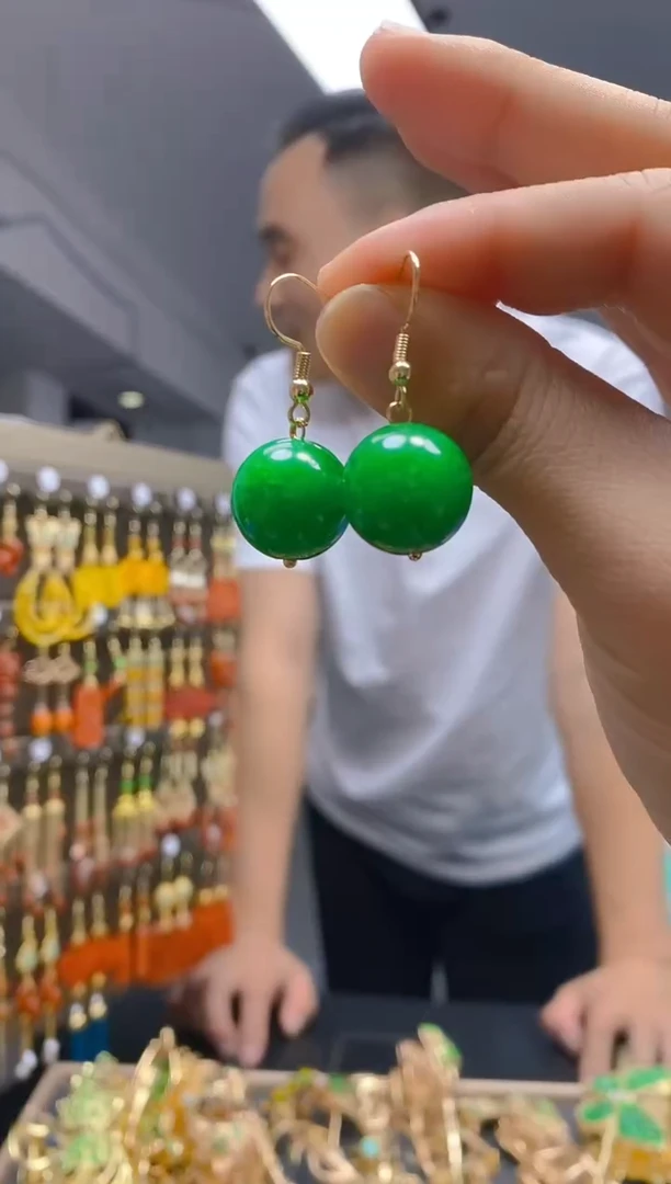 【闪购商品】玛瑙/玉髓耳饰合金21玛瑙饰品