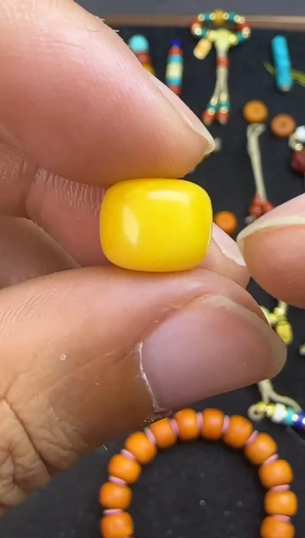 裸石蜜蜡未镶嵌10mm蜜蜡老型单颗