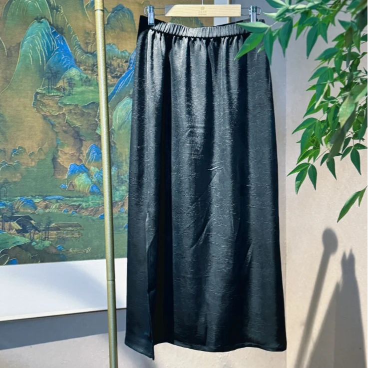 东方墨韵 芳华设计新中式复古百搭包裙国风时尚百搭包裙FH-B044