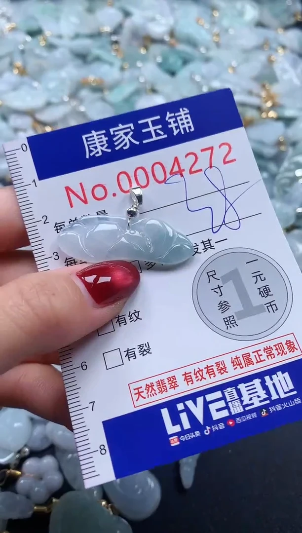 颈饰未镶嵌翡翠4272