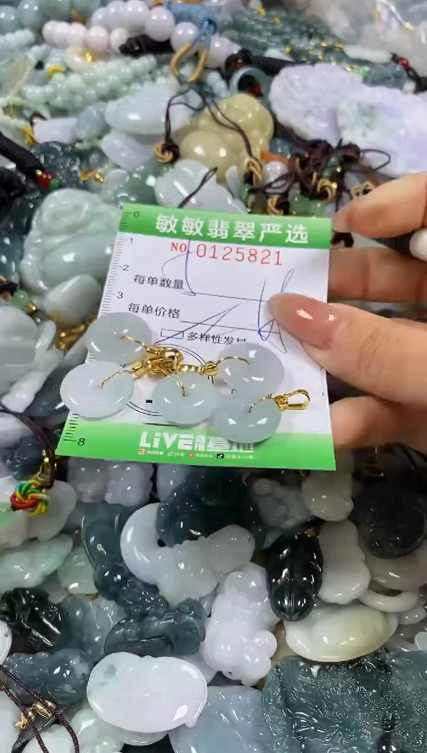 【闪购商品】翡翠颈饰未镶嵌闪购0125821多样性发其一