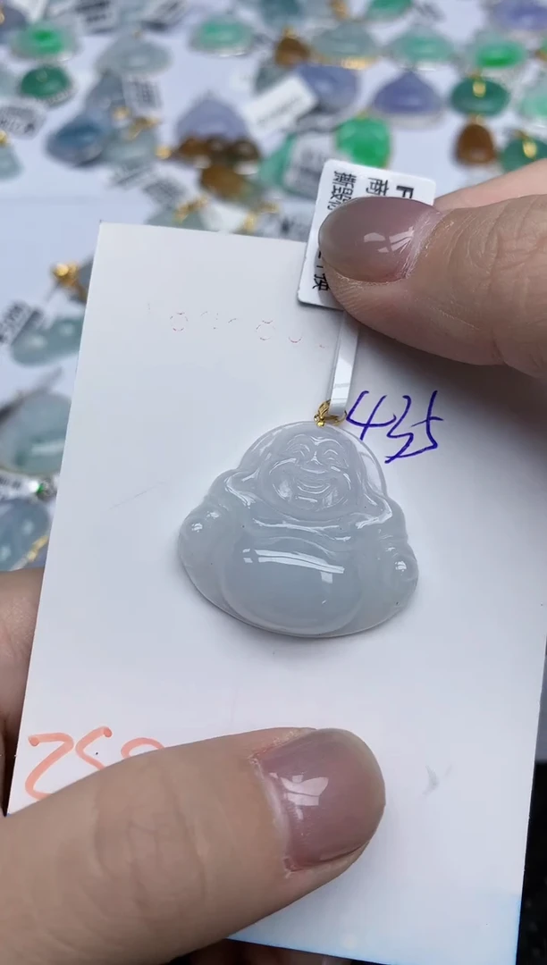 【闪购商品】翡翠颈饰18K金镶嵌天然翡翠A货