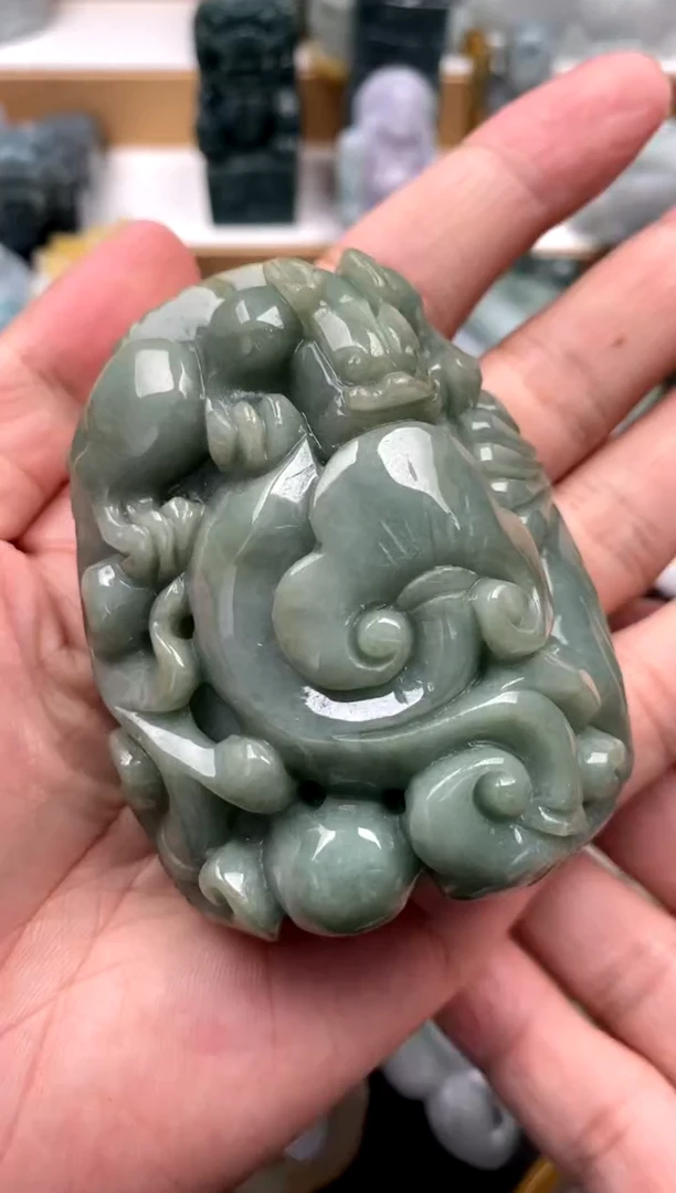 吊坠(不含链)未镶嵌翡翠1