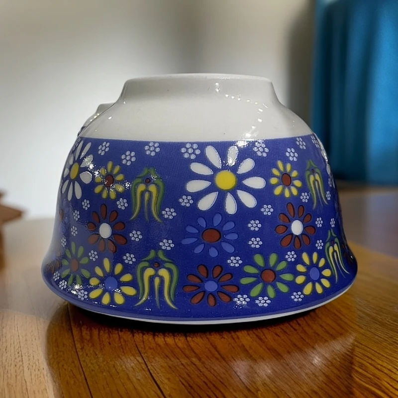 新疆包邮 【蓝小碎花 4寸小碗】 12个 陶瓷家用喝茶碗中式精美